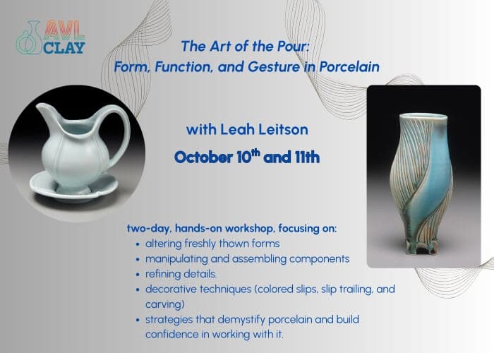 The Art of the Pour: Form, Function, and Gesture in Porcelain