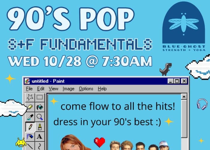 90s Power Hits! Strength + Flow Fundamentals