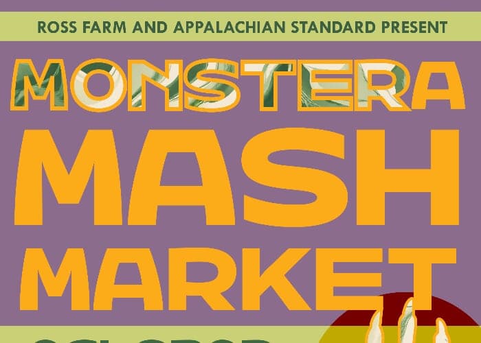 Monstera Mash Market at the Greenhouse