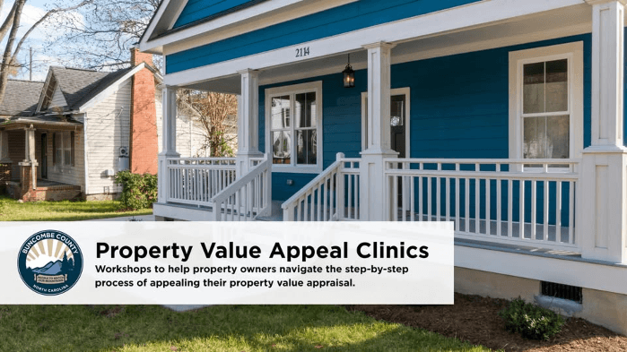 Buncombe County Property Value Appeal Clinic - Weaverville Community Center