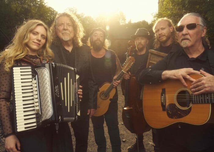 Robert Plant with Saving Grace and Suzi Dian