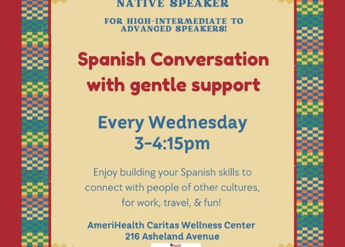 ¡Hablamos español! Conversational Spanish w/ Native Speaker at ACNC (Free)