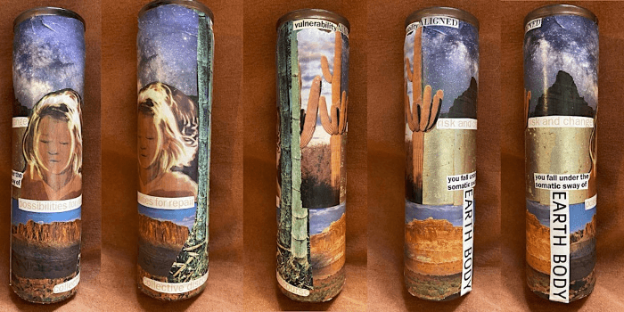 6th Annual Self-Love Manifestation candle collage night