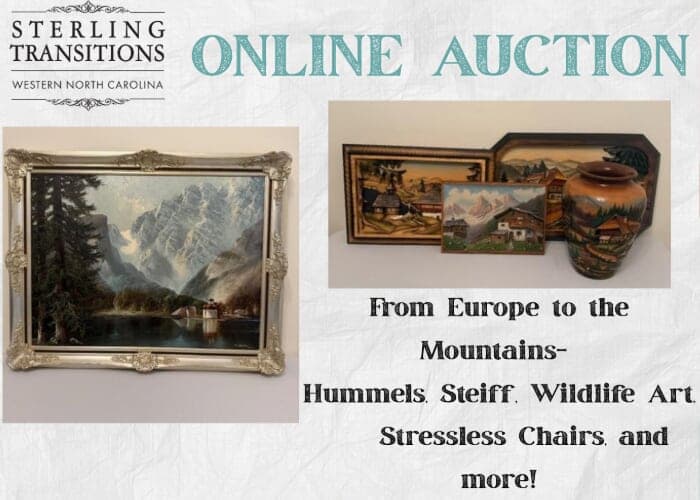 From Europe to the Mountains- Online Auction