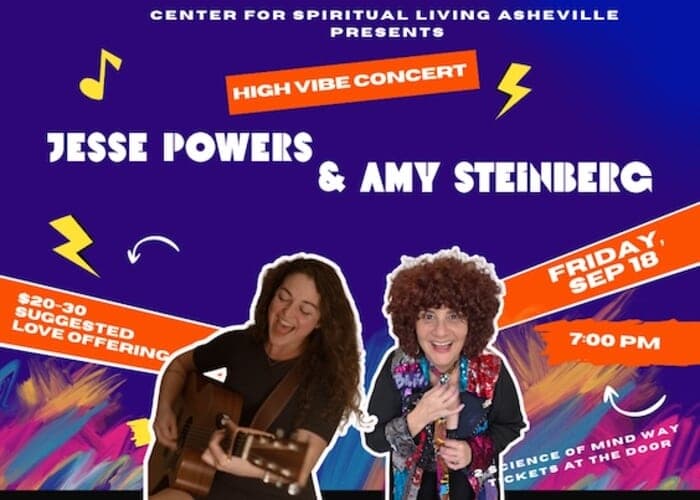 🎶 Fri Spirit Express: Amy Steinberg & Jesse Powers — Live in Concert 🎶