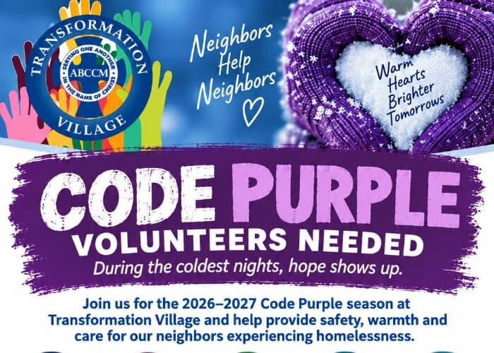 ABCCM Transformation Code Purple Training & Orientation