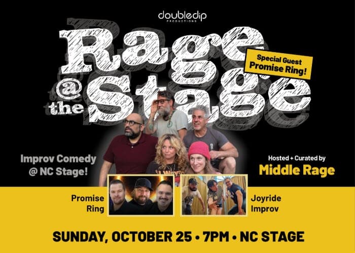Rage @ The Stage: A Frenzied Evening of Improv Comedy at NC Stage!