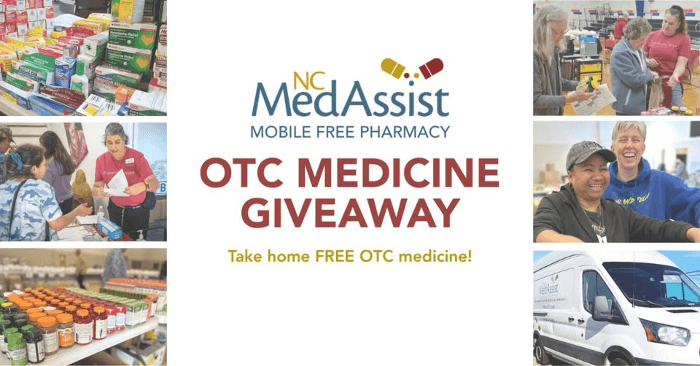 Buncombe County OTC Medicine Giveaway and Community Event