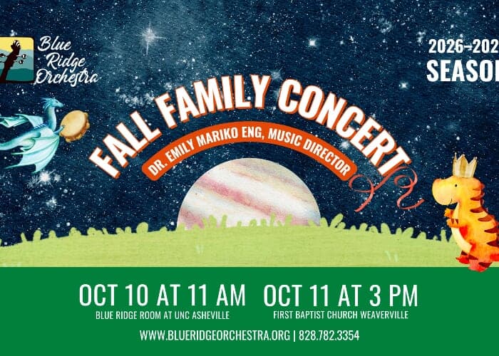 Fall Family Concert, Sunday, October 11th