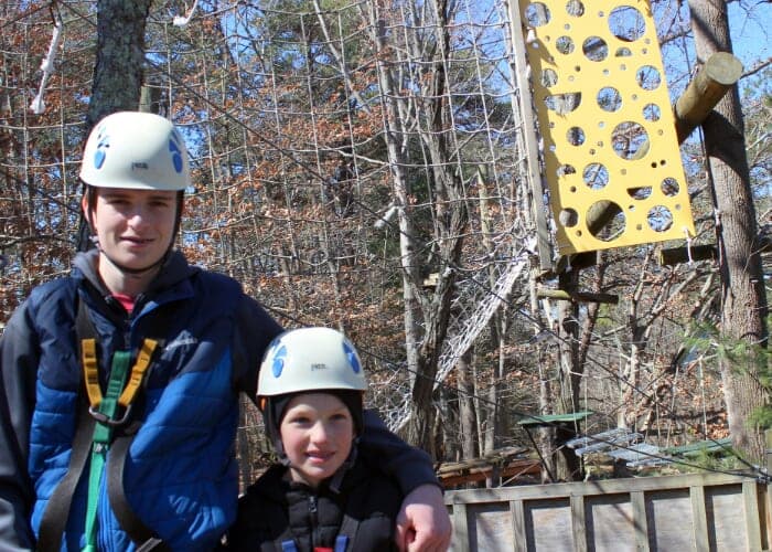 50% off Locals at Treetops Park and KidZip at Adventure Center of Asheville