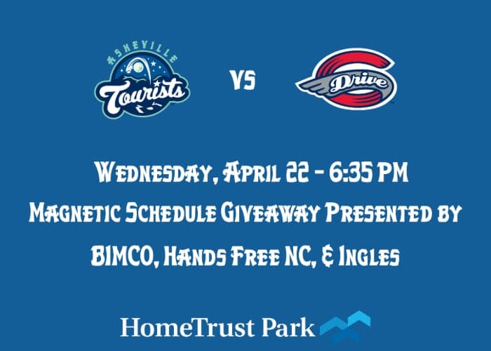 April 22 - Asheville Tourists Game