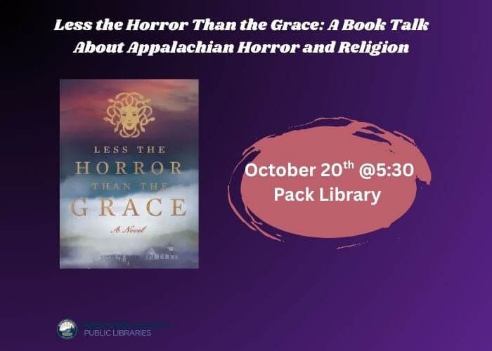 Less the Horror Than the Grace: Author Event