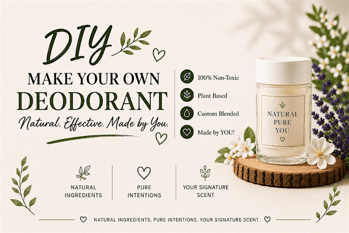 DIY deodorant