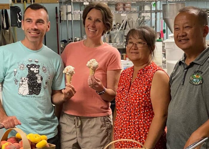 Lee's Peach Ice Cream Release