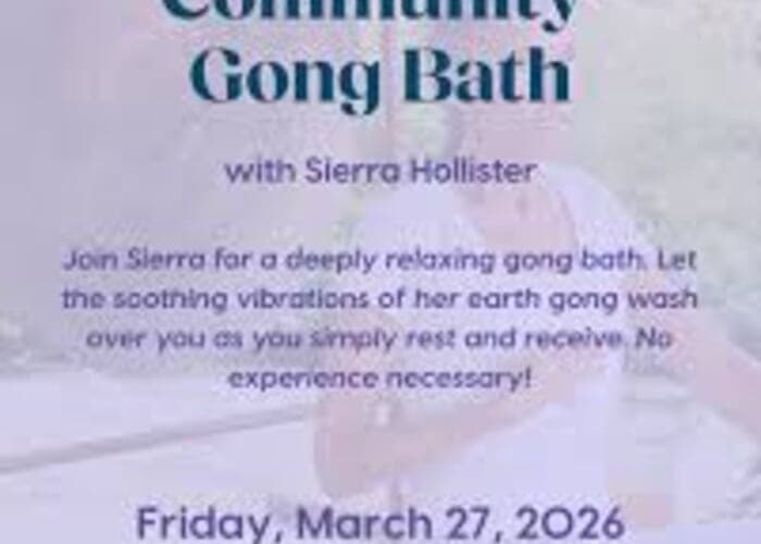 FREE Community Gong Bath
