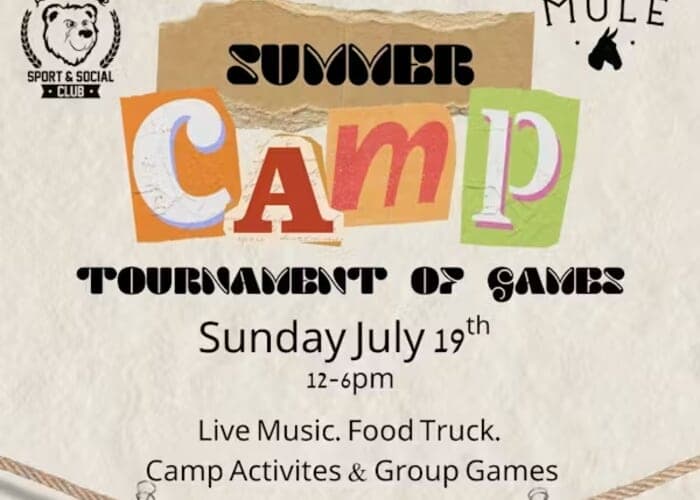 Summer Camp Tournament of Games & More at The Mule!