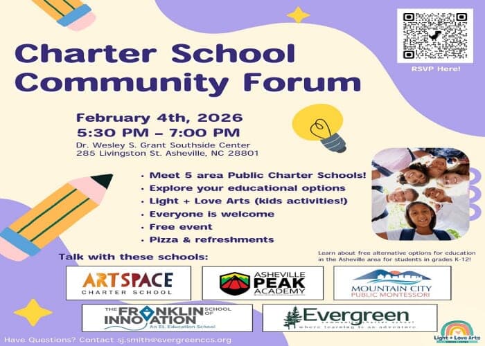 Charter School Community Forum - Rescheduled from 2/4