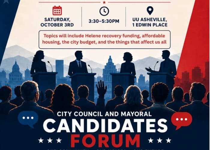 Asheville City Council and Mayoral Candidates' Forum