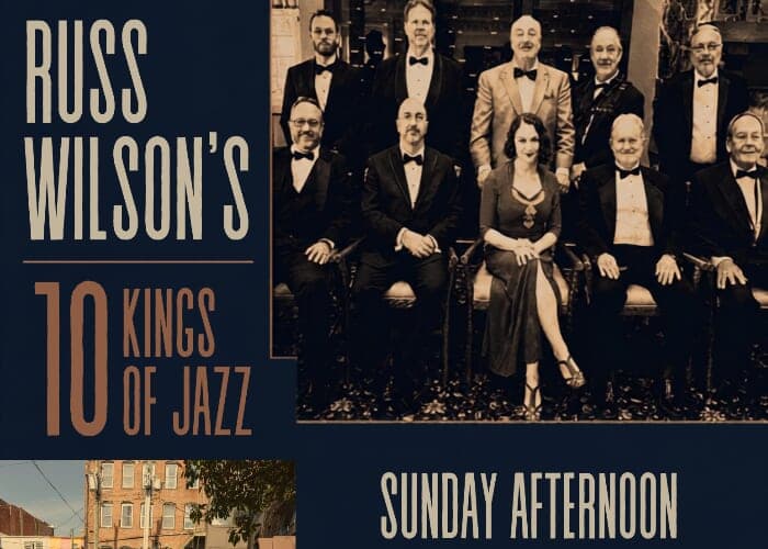 FREE | Russ Wilson's 10 Kings of Jazz - Sunday Afternoon Tea Dance