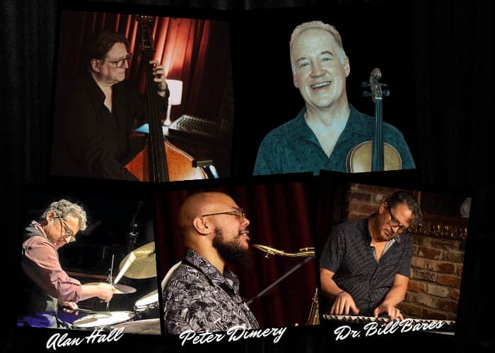 The Steve LaSpina Quartet & Special Guest Christian Howes (Jazz Violin)