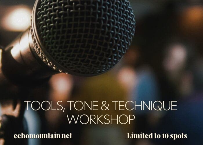 Microphones: Tools, Tone & Technique Workshop