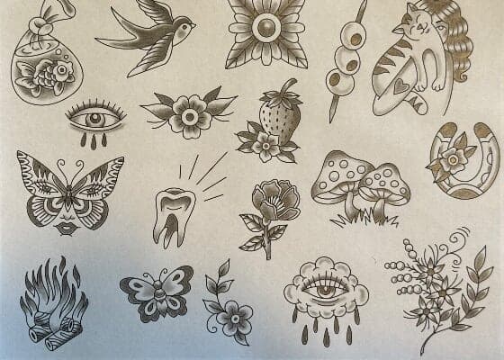 Drawing Board Tattoo Anniversary / End of Summer FLASH SALE