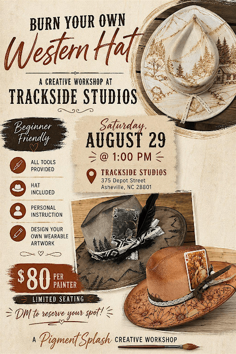 Woodburnt Hat Workshop