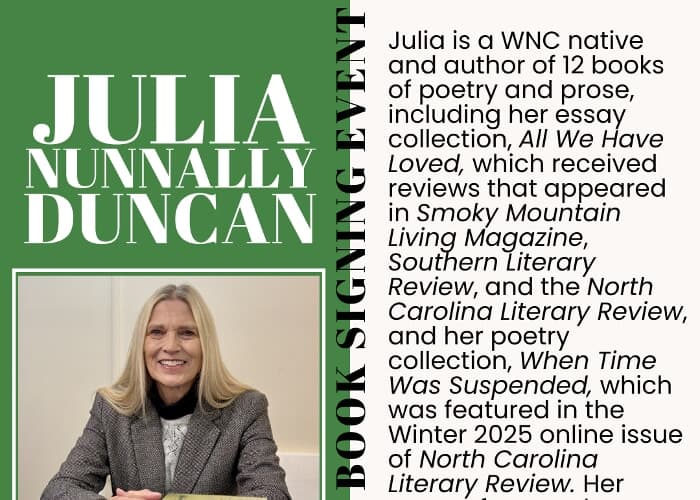 Julia Nunnally Duncan booksigning