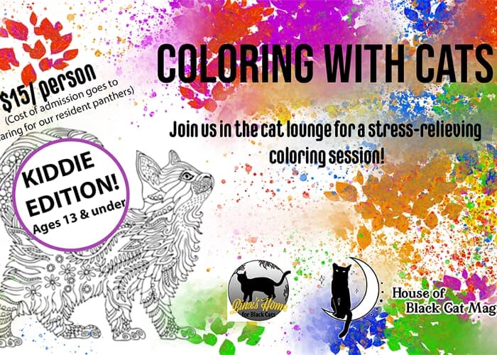 Coloring with Cats: Kiddie Edition