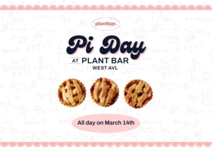 Pi Day at Plant Bar - West Asheville
