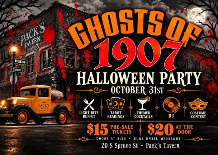 Ghosts of 1907 | Halloween Party
