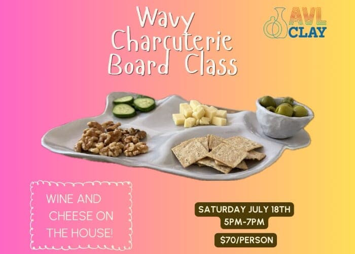 Wavy Charcuterie Board Class