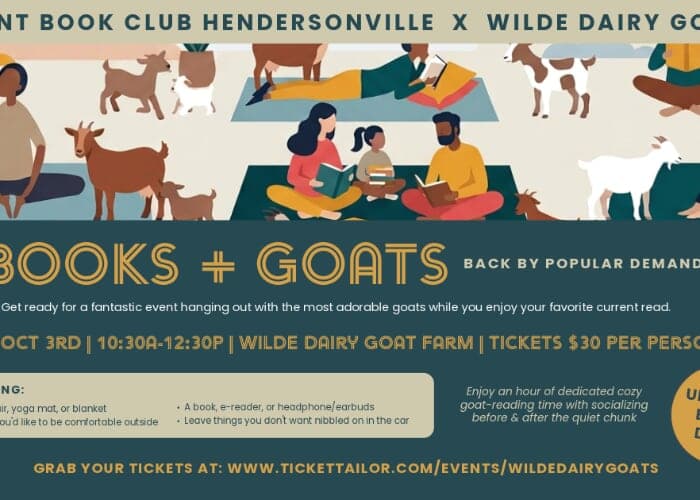 Books + Goats