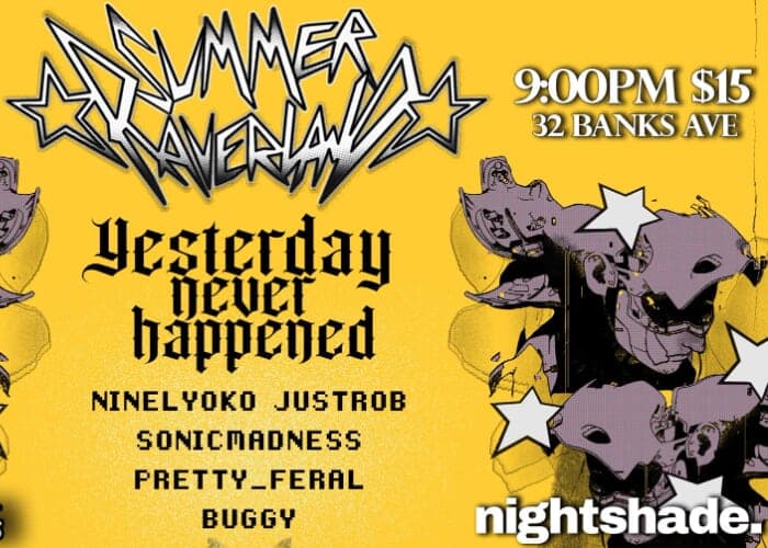 Summer Raverland: Yesterday Never Happened at Nightshade