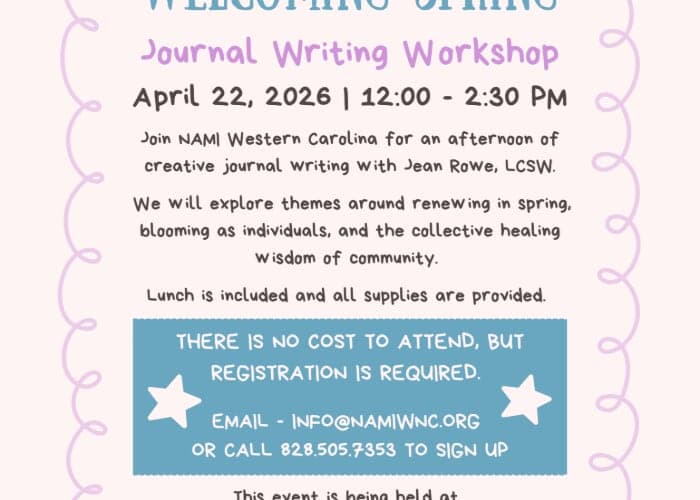 BLOOM by BLOOM Welcoming Spring: A Journal Writing Workshop