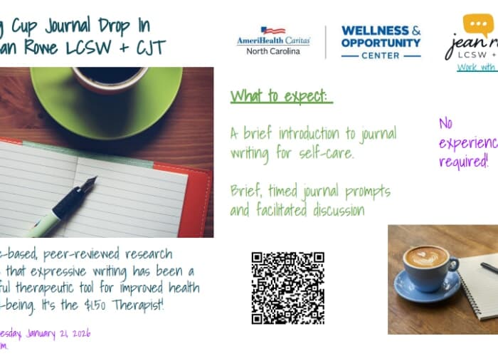 Therapeutic Journaling with Jean: A Morning Ritual (FREE)