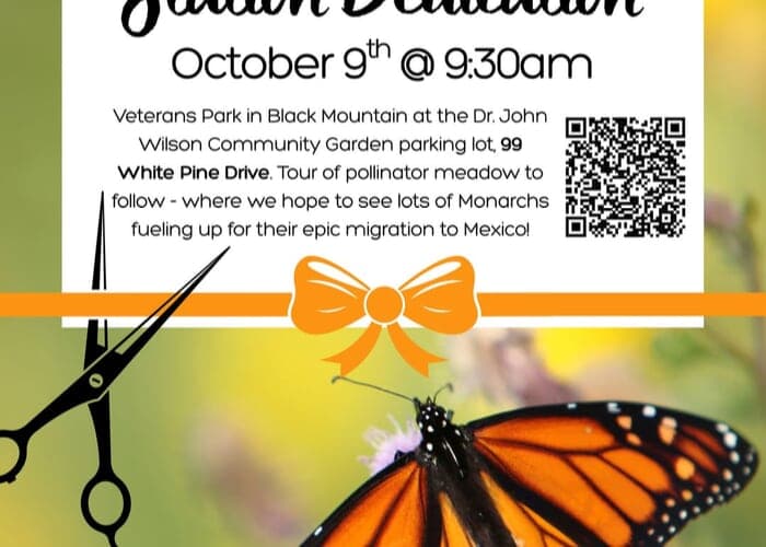 Monarch Butterfly Station Dedication