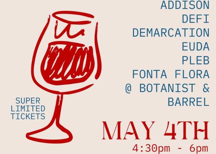 Fields Notes - Wine Show, Taste with the Makers