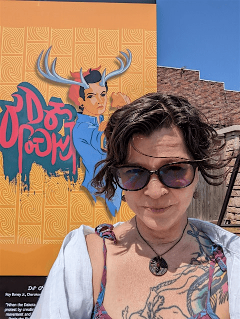 Artist Talk with Karen Sixkiller: Cherokee Water Beetle