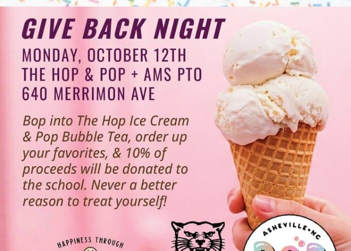 Fundraiser: Giveback for Asheville Middle School