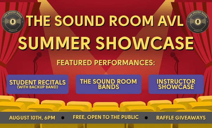 The Sound Room AVL Summer Showcase