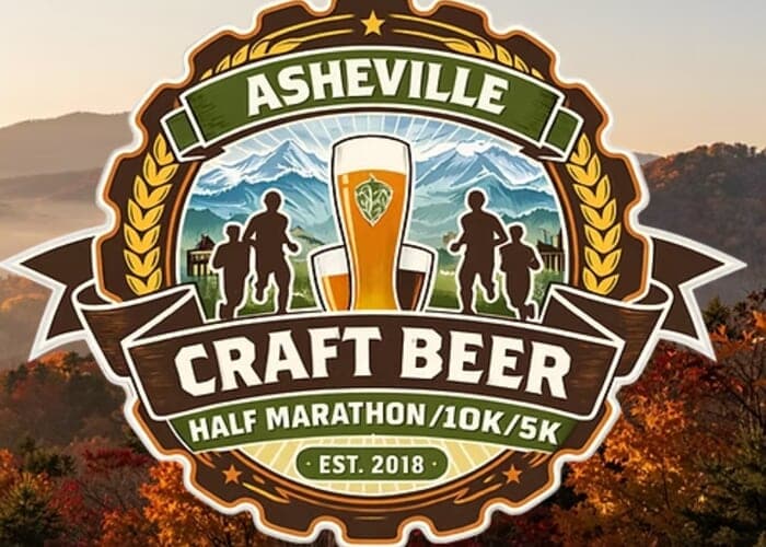 Asheville Craft Beer Half Marathon, 10K and 5K