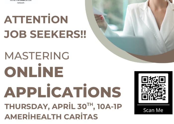 NCWorks LIVE WEBCAST Career Workshop @ ACNC: Mastering Online Applications
