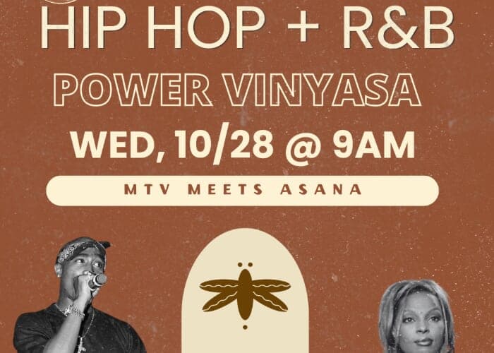 Old School Hip Hop + R&B! Power Vinyasa
