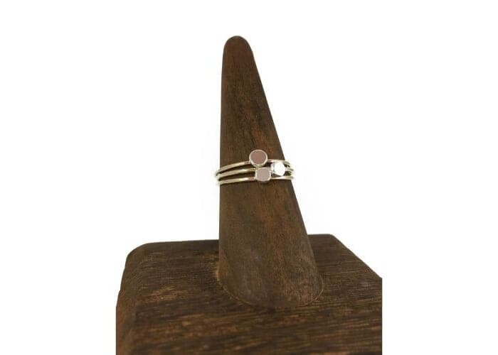 Pebble Stacker Rings Workshop