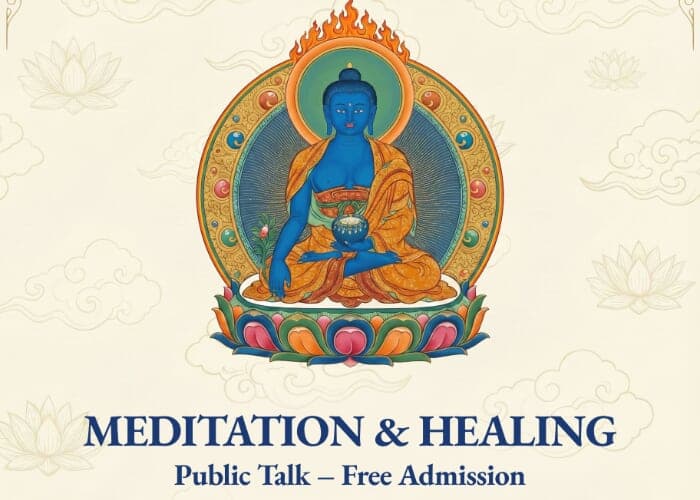 Meditation and Healing: A Free Public Talk with Lama Karma Drodhul