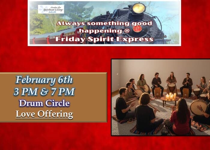 🥁 Fri Spirit Express: Drum Circle 🥁