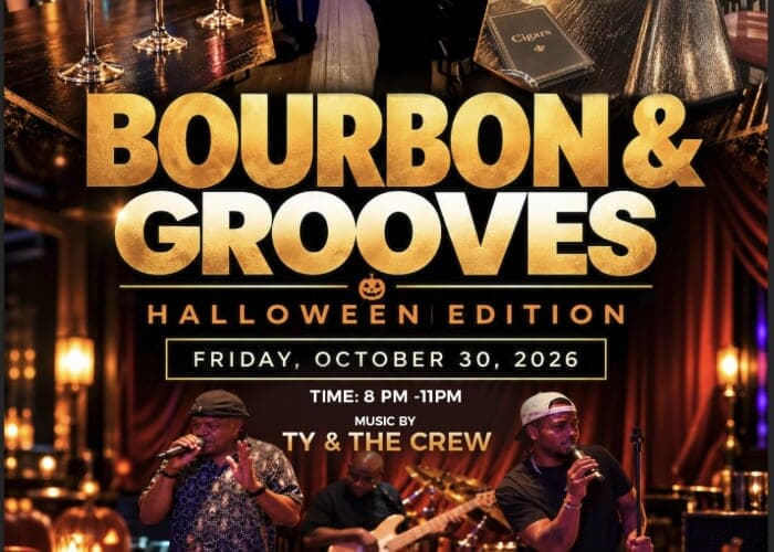 "Bourbon & Grooves: Halloween Edition" with Live Music from Ty & The Crew