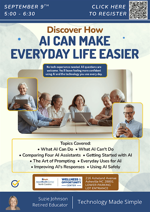 Discover How AI Can Make Everything Better with Suzie Johnson (FREE)