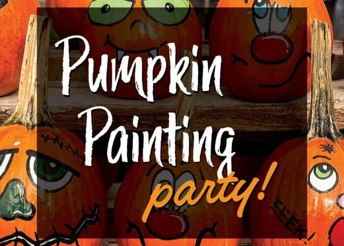 Family Pumpkin Painting Party at Wild Wing Cafe